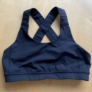 Lululemon Athletica Navy Crossback Sports Bra